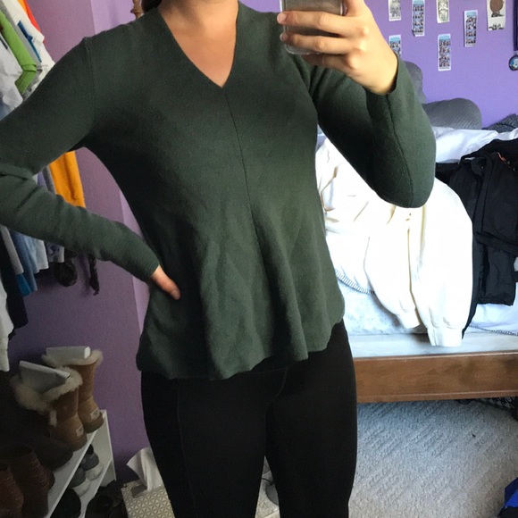 Uniqlo Sweaters - Hunter Green Sweater